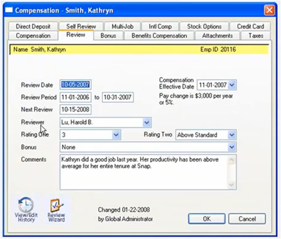 HR Compensation