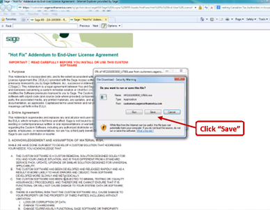 How to Download and Install a Sage 300 ERP (Accpac) Hotfix
