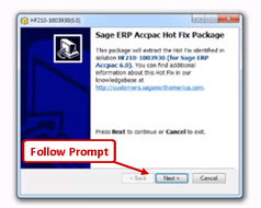 How to Download and Install a Sage 300 ERP (Accpac) Hotfix