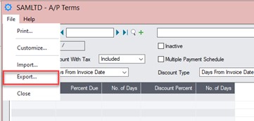 Importing to Sage 002