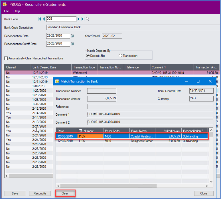 Sage 300 Accpac Bank Reconciliation Bank Feeds 