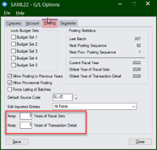 Sage 300 Accpac Clear History 4