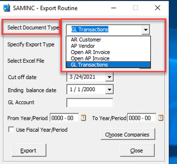 Sage 300 Accpac Intacct Data Migration Utility