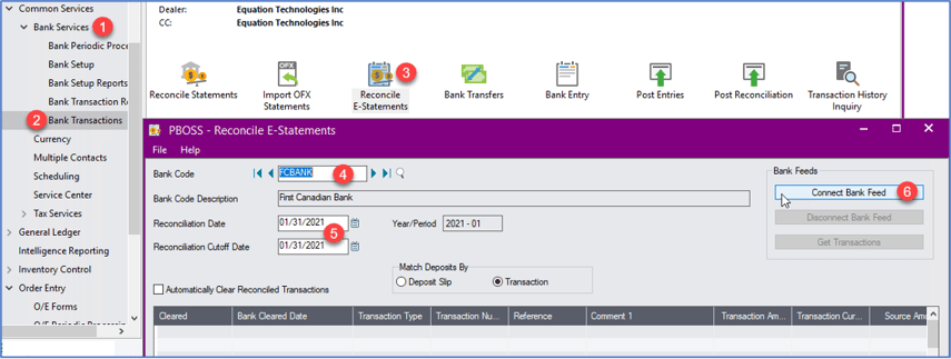 Sage 300 Bank Feeds 1