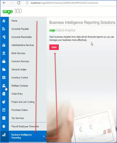 Sage 300 Data & Analytics 2022