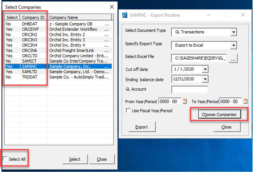 Sage 300 Intacct Accpac Data Migration Utility