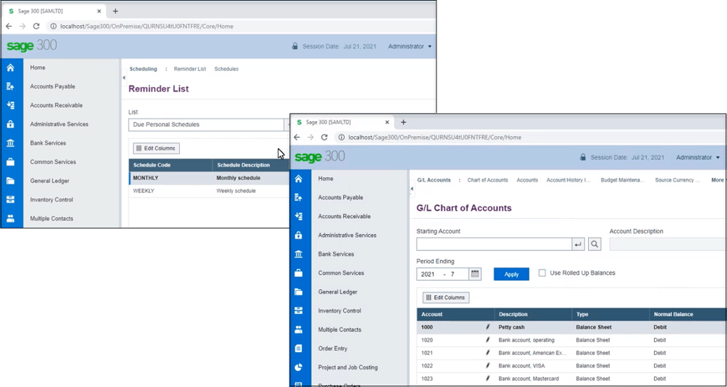 Sage 300 v2022 Upgrade Update 