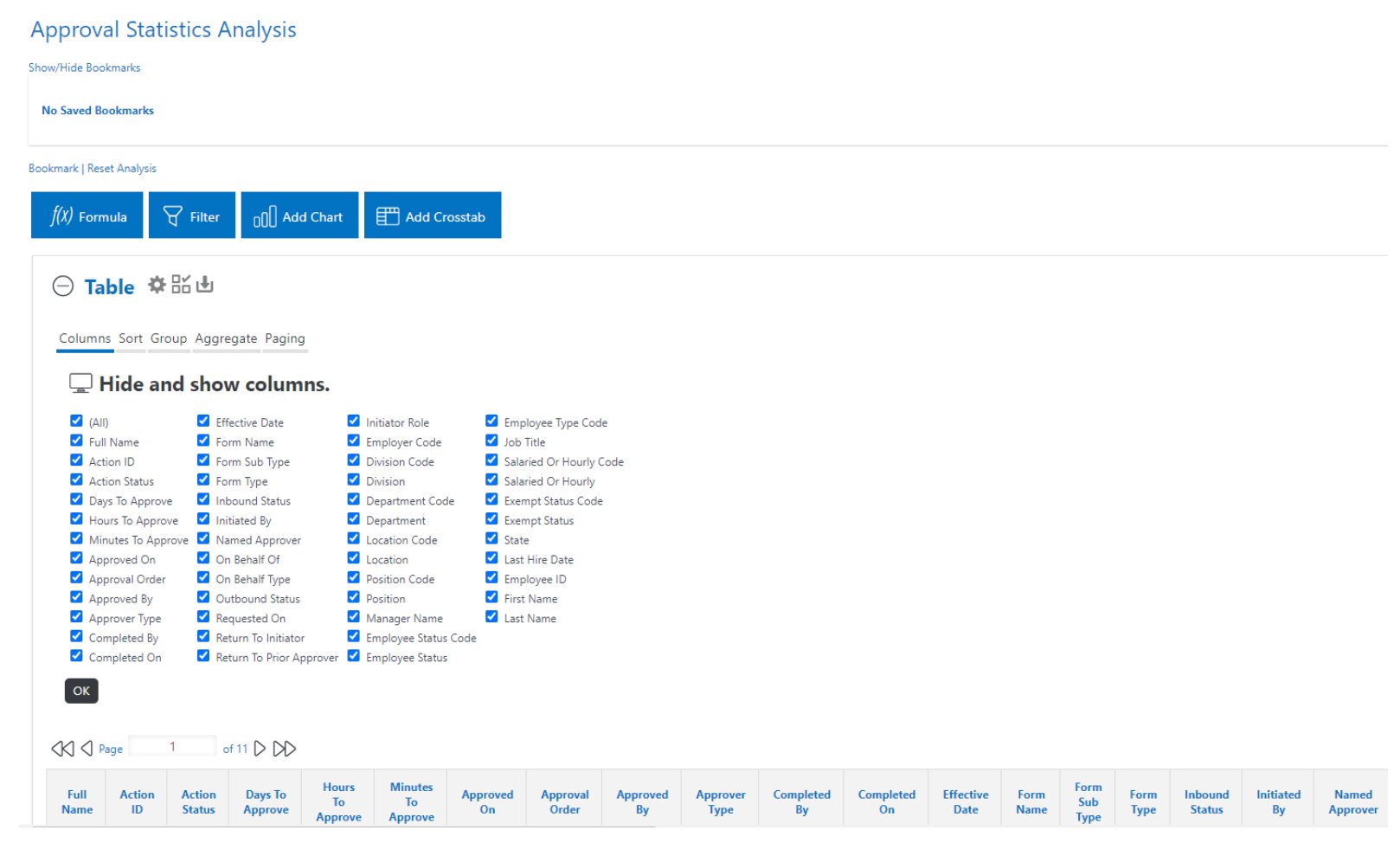 Sage HRMS Actions Alerts