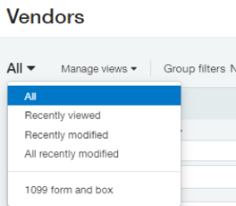 Sage Intacct 1099 Vendors