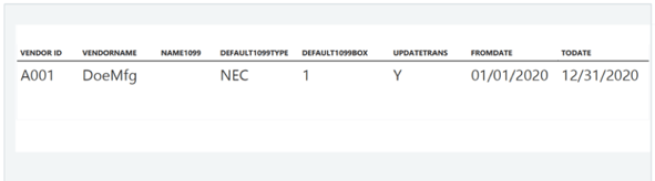 Sage Intacct 1099 Import