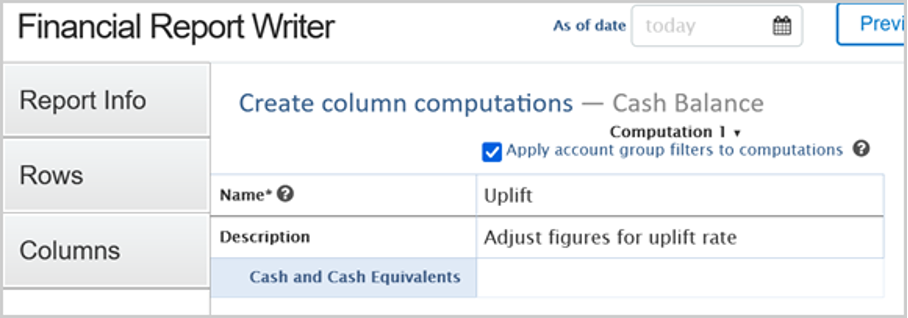 Sage Intacct 2021 R4 Release report Writer