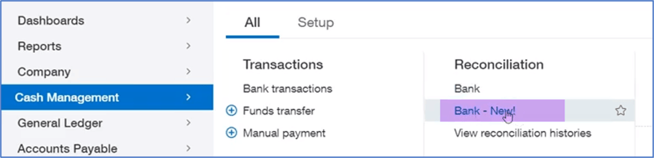 Sage Intacct Bank Feeds 