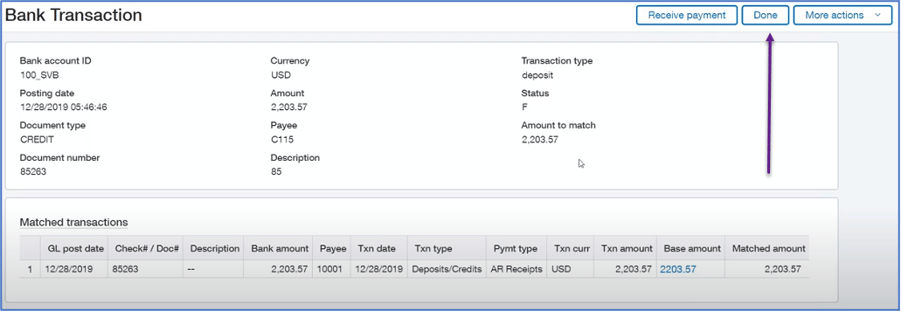Sage Intacct Bank Feeds 