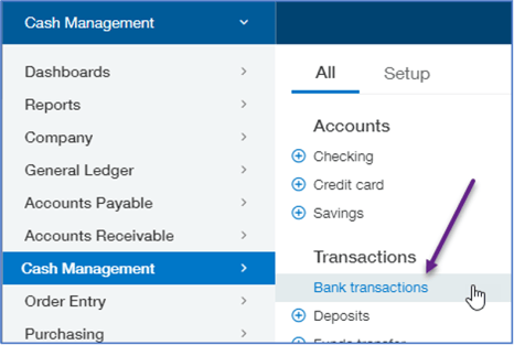 Sage Intacct Bank Feeds 
