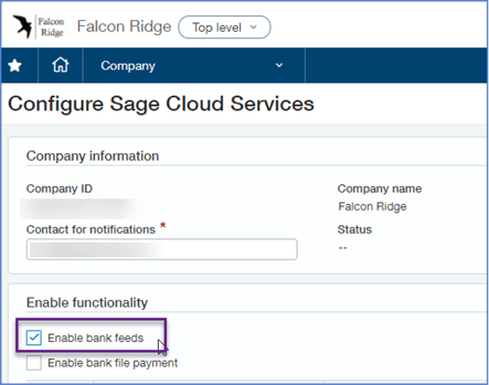 Sage Intacct Bank Feeds Bank Reconciliation 