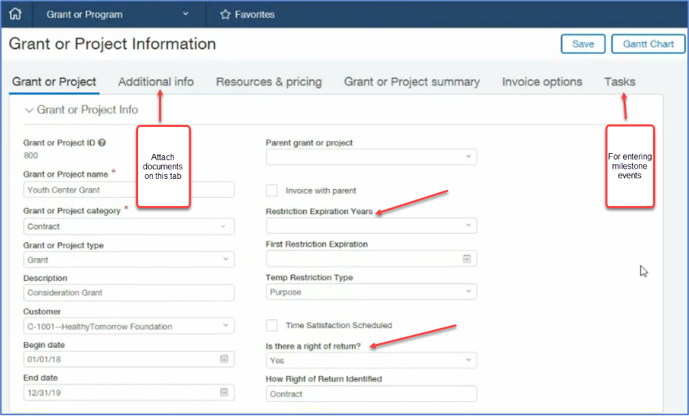 Sage Intacct Nonprofit Revenue Recognition 