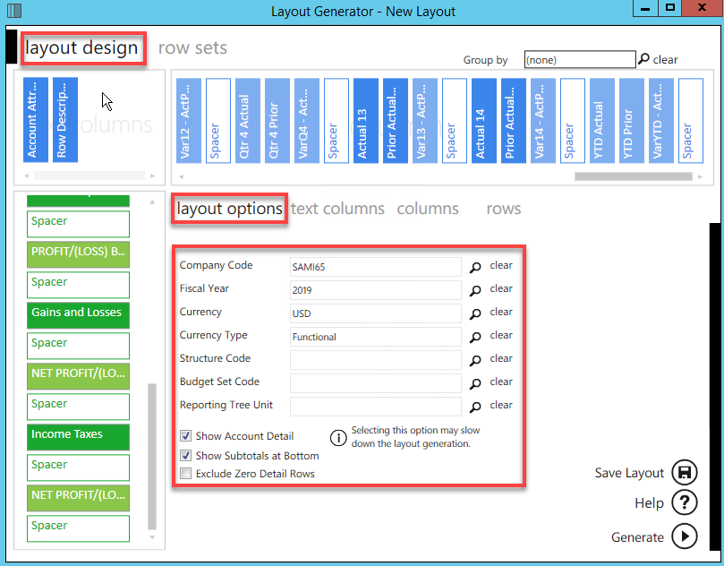 Sage Intelligence Designer 4