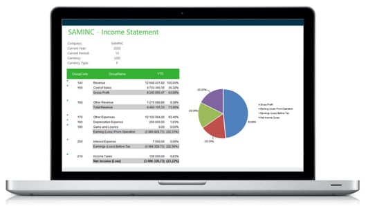 Sage Intelligence Screenshot