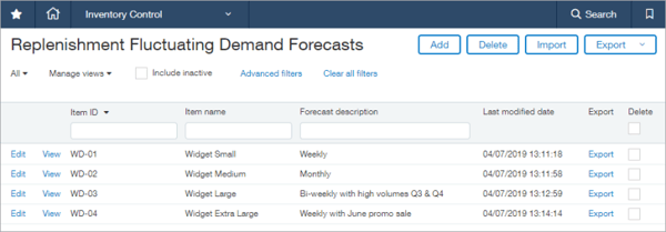 Sage-Intacct-2019-Release-2-inventory-replenishment-fluctuating-demand-forecasts