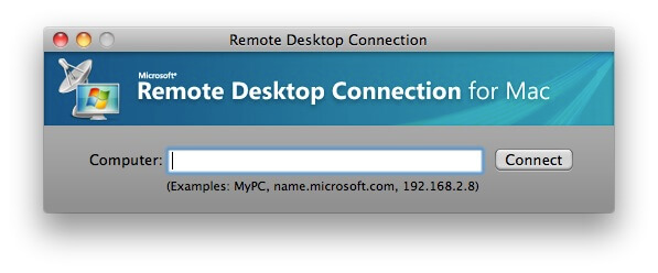 Mac Remote Connection