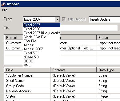 Sage 300 Excel Error