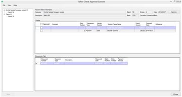 SOX Check Approval for Sage 300
